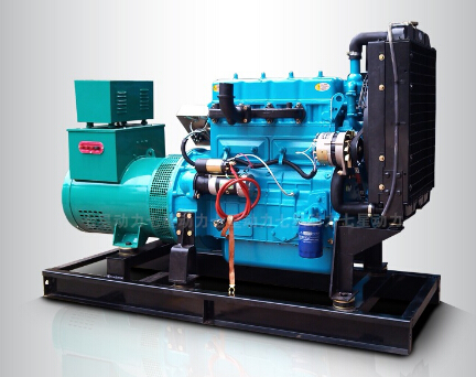 自贡上柴30kw大型柴油发二手电机组_COPY